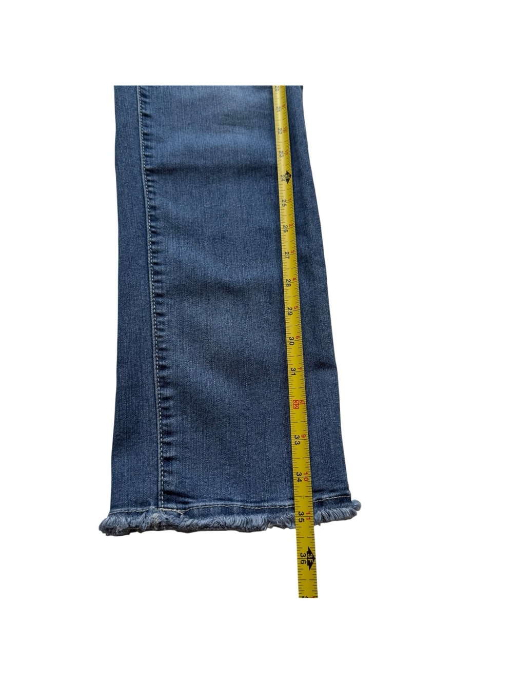 Democracy Straight Leg Jeans in Light Blue Wash - Picture 6 of 9